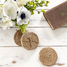 Load image into Gallery viewer, Jute Rope Coasters