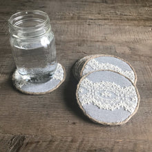 Load image into Gallery viewer, Lace Detail Coasters