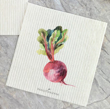 Load image into Gallery viewer, Beet &amp; Carrot Swedish Dish Cloths